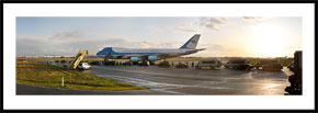 Air Force One - panoramabillede i farver