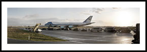 Air Force One - panoramabillede nedtonet