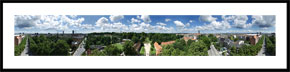 Frederiksberg - 360 graders panorama i farver