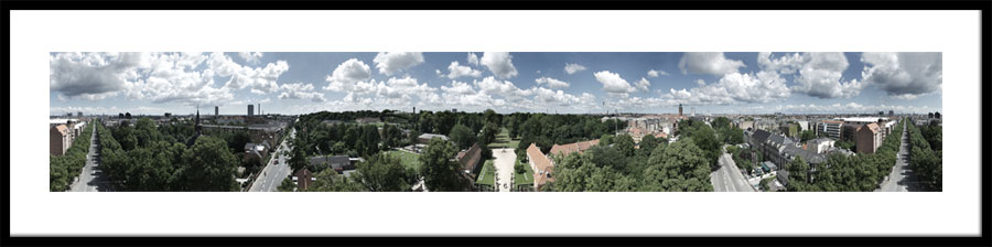 360 graders panorama af Frederiksberg