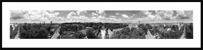 Frederiksberg - 360 graders panorama i sort/hvid