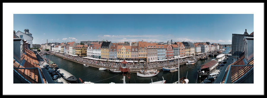 Panorama - Nyhavns Solside Sommer